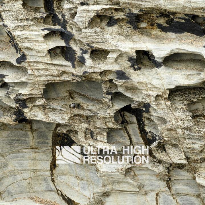 Stone Honeycomb Weathered Rock Texture (271cm x 203cm)