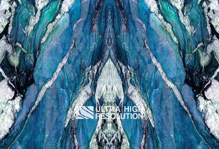 Symmetrical Blue Veined Quartzite (856cm x 581cm)