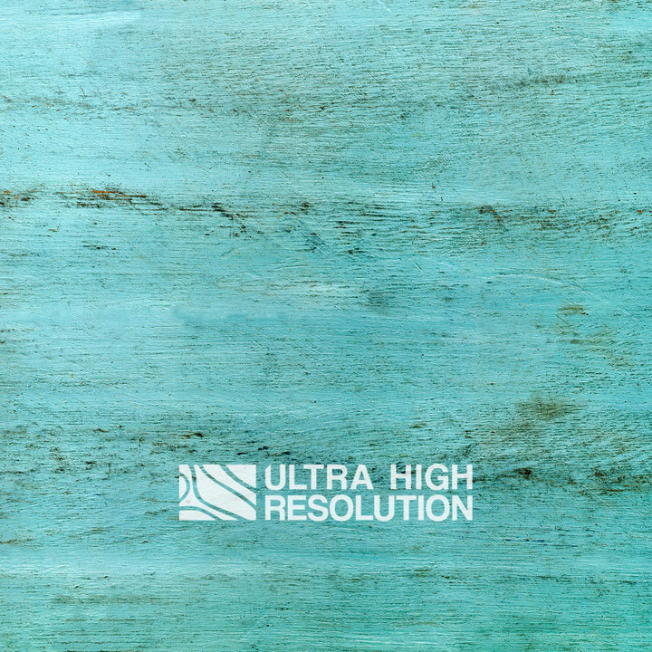 Teal Wood with Distressed Grain Texture (516cm x 255cm)