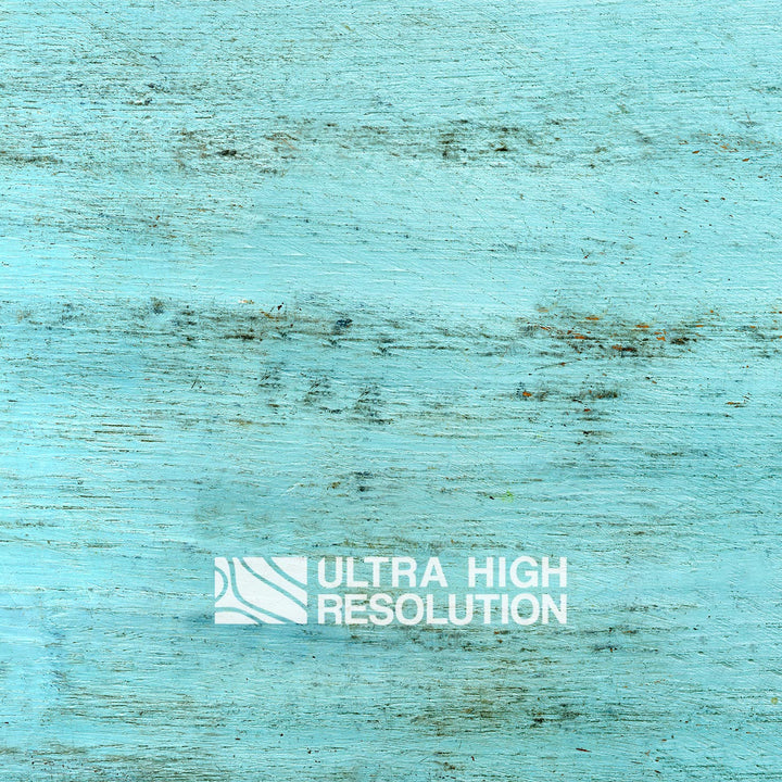 Teal Wood with Distressed Grain Texture (516cm x 255cm)