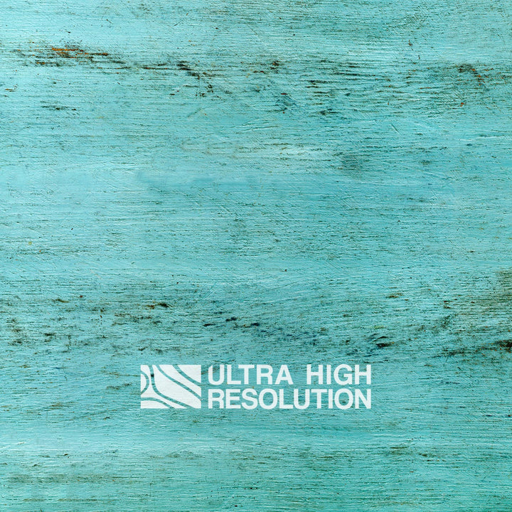 Teal Wood with Distressed Grain Texture (516cm x 255cm)