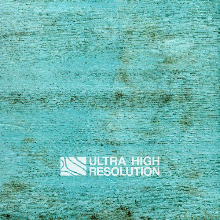 Teal Wood with Distressed Grain Texture (516cm x 255cm)