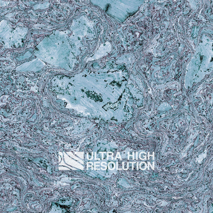 Turquoise Marbled Cork Composite Texture (358cm x 177cm)