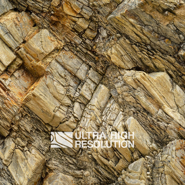 Warm Beige Rock Stratum Texture (344cm x 148cm)
