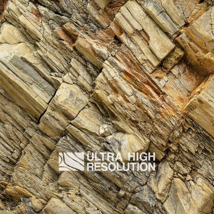 Warm Beige Rock Stratum Texture (344cm x 148cm)