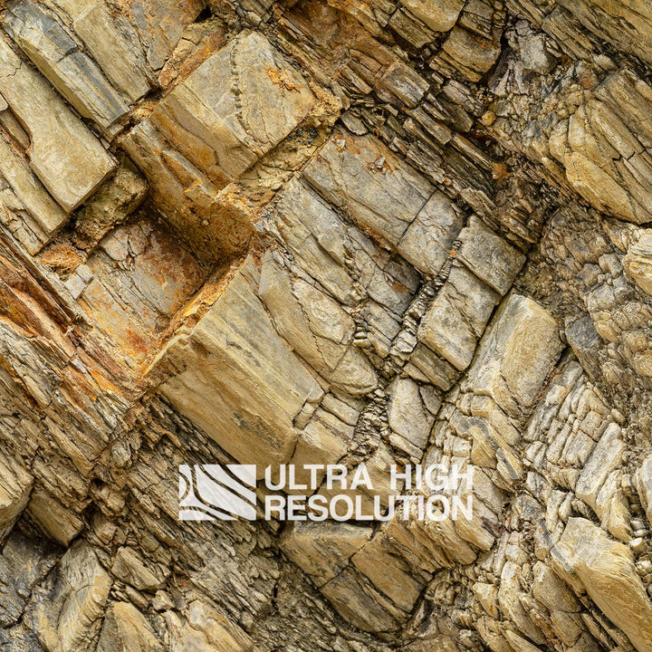 Warm Beige Rock Stratum Texture (344cm x 148cm)
