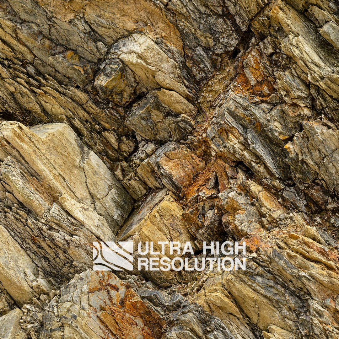 Warm Beige Rock Stratum Texture (344cm x 148cm)