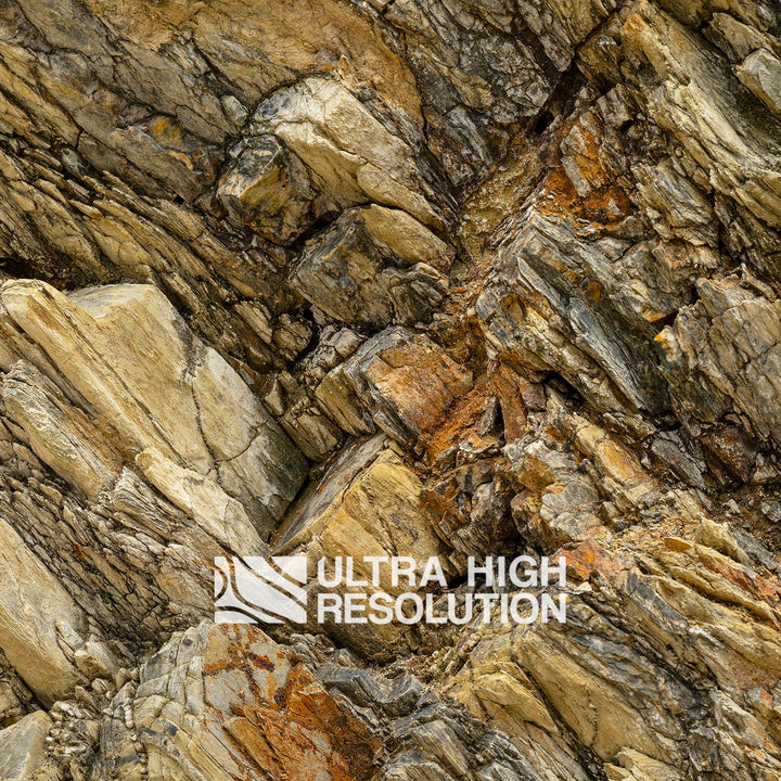 Warm Beige Rock Stratum Texture (344cm x 148cm)
