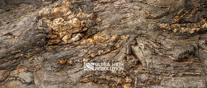 Warm Brown Layered Rock Texture (341cm x 145cm)