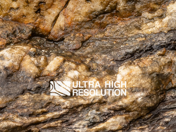 Warm Brown Layered Rock Texture (341cm x 145cm)
