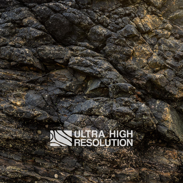 Warm Dark Basalt Rock Texture (336cm x 145cm)