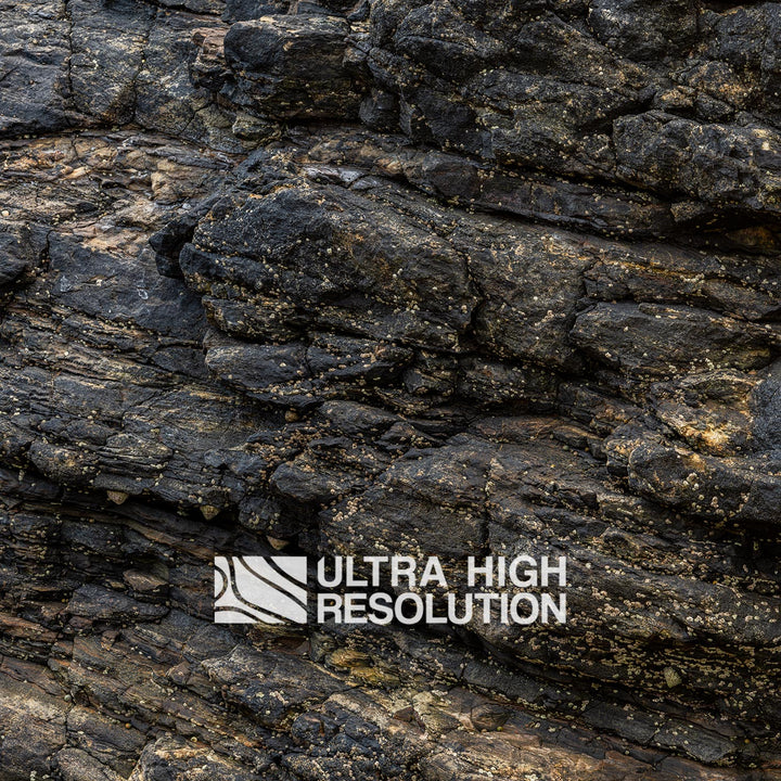 Warm Dark Basalt Rock Texture (336cm x 145cm)