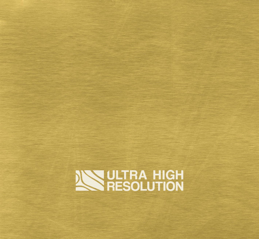 Yellow Brushed Brass Metal Texture (278cm x 256cm)