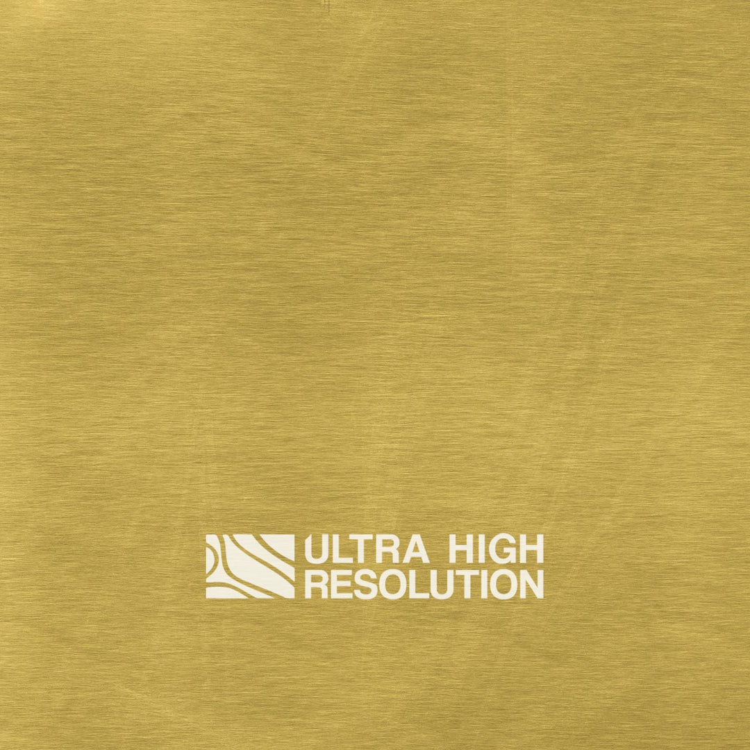 Yellow Brushed Brass Metal Texture (278cm x 256cm)