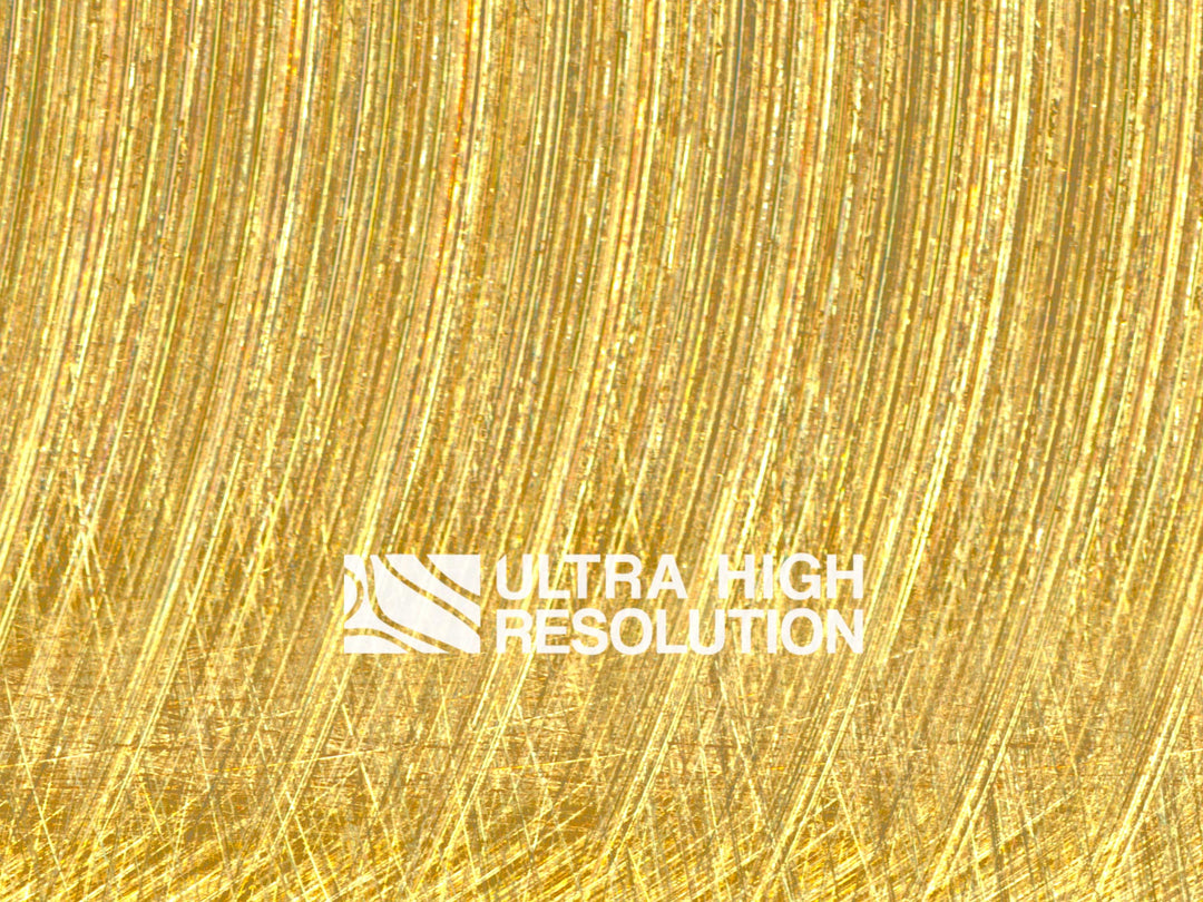 Yellow Directional Brushed Brass Texture (260cm x 290cm)