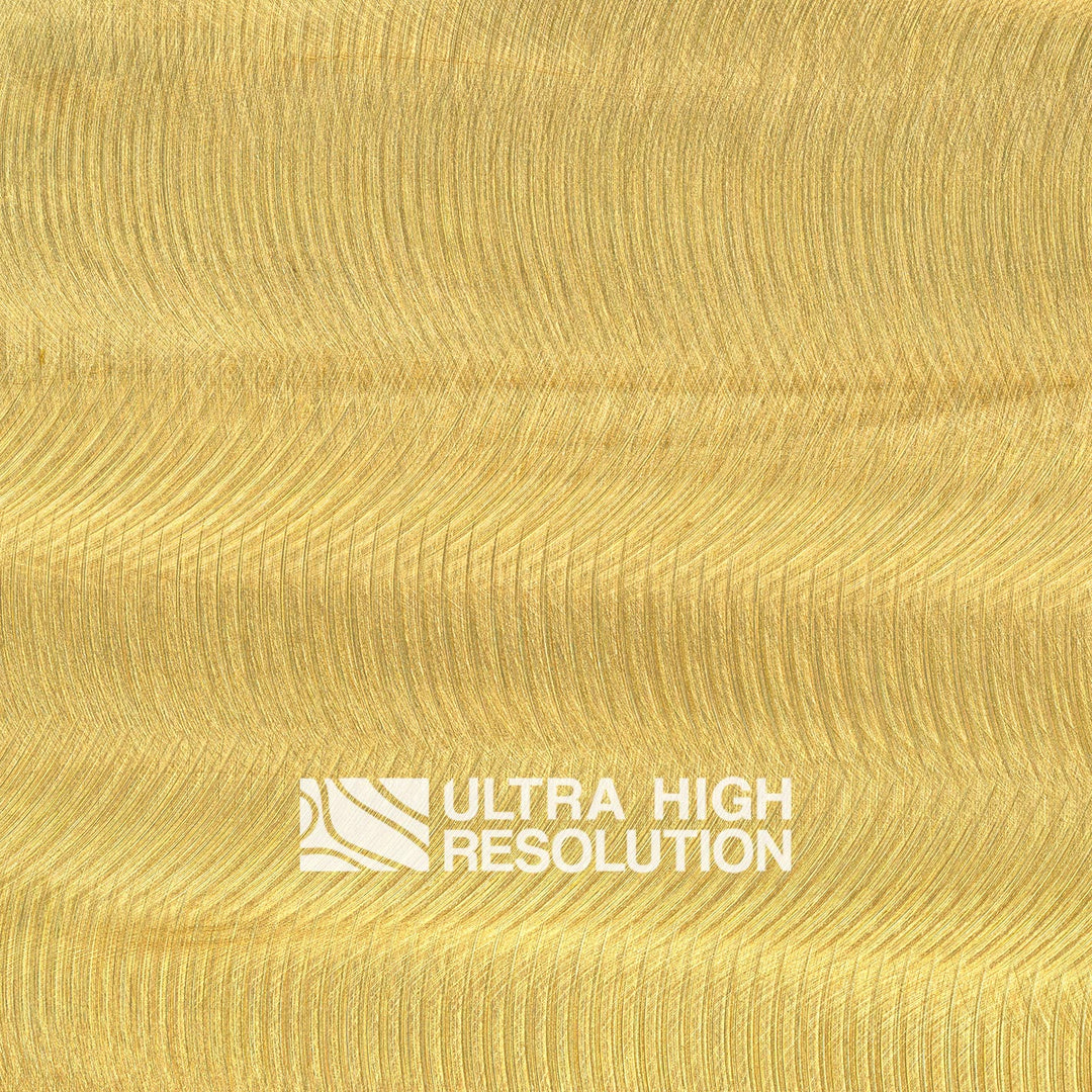 Yellow Directional Brushed Brass Texture (260cm x 290cm)