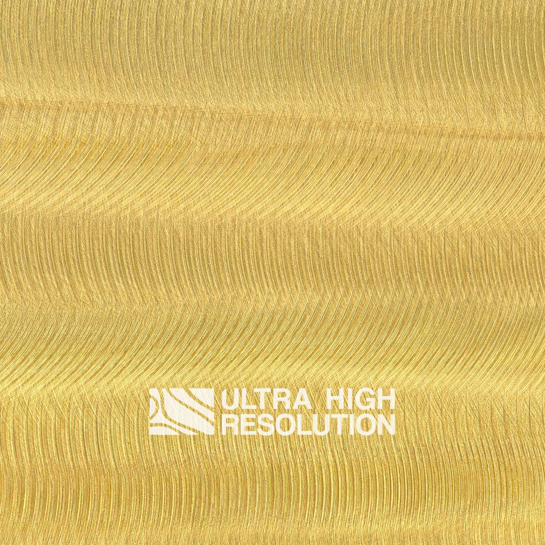Yellow Directional Brushed Brass Texture (260cm x 290cm)